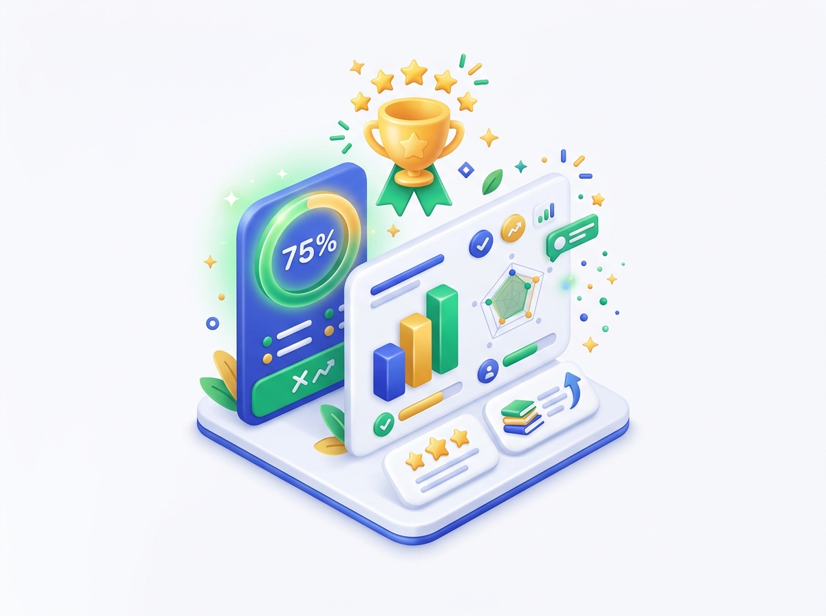 Xem bảng điểm & gợi ý trả lời